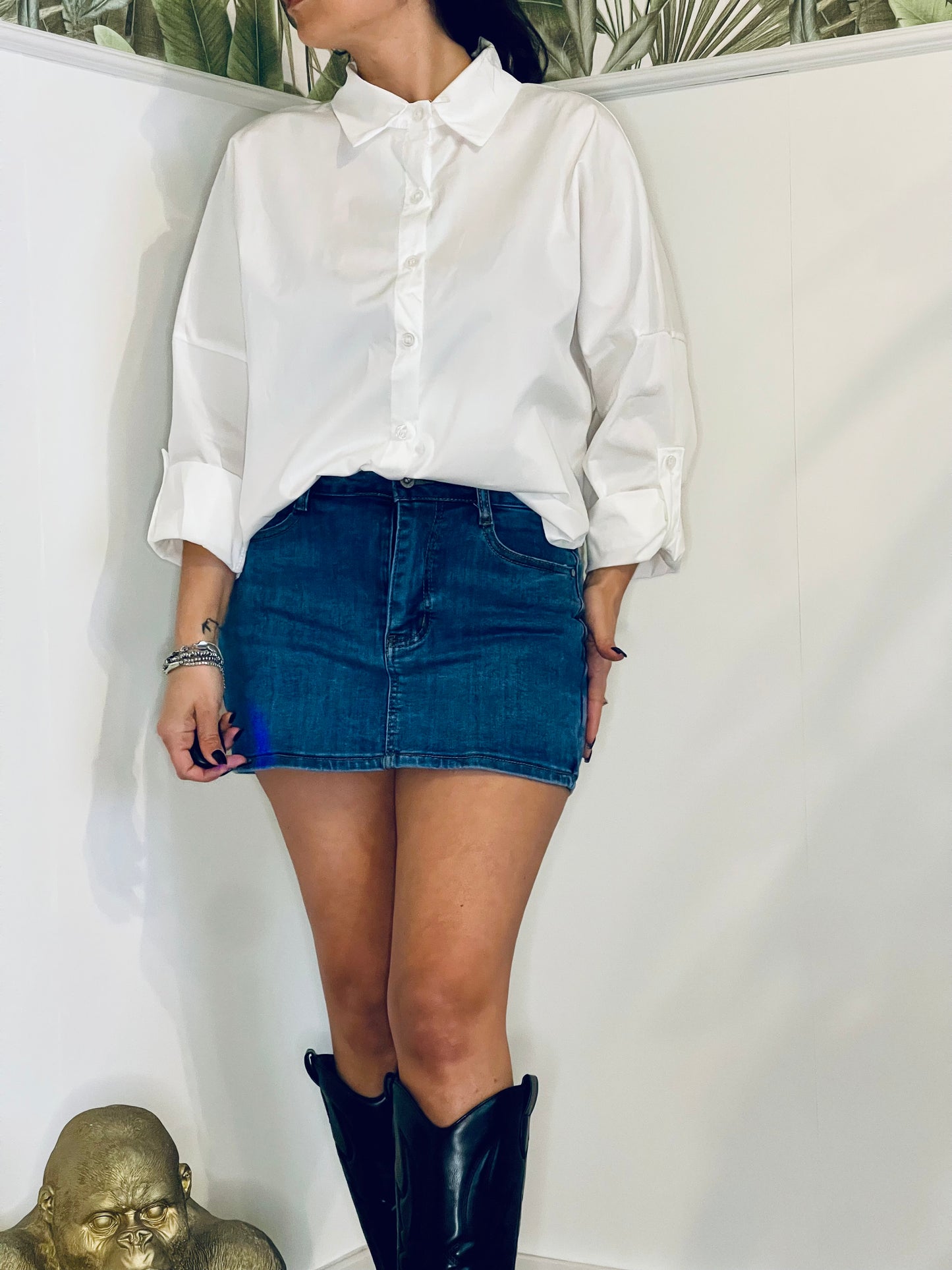 CAMICIA CROP OVER NEW COLLECTION