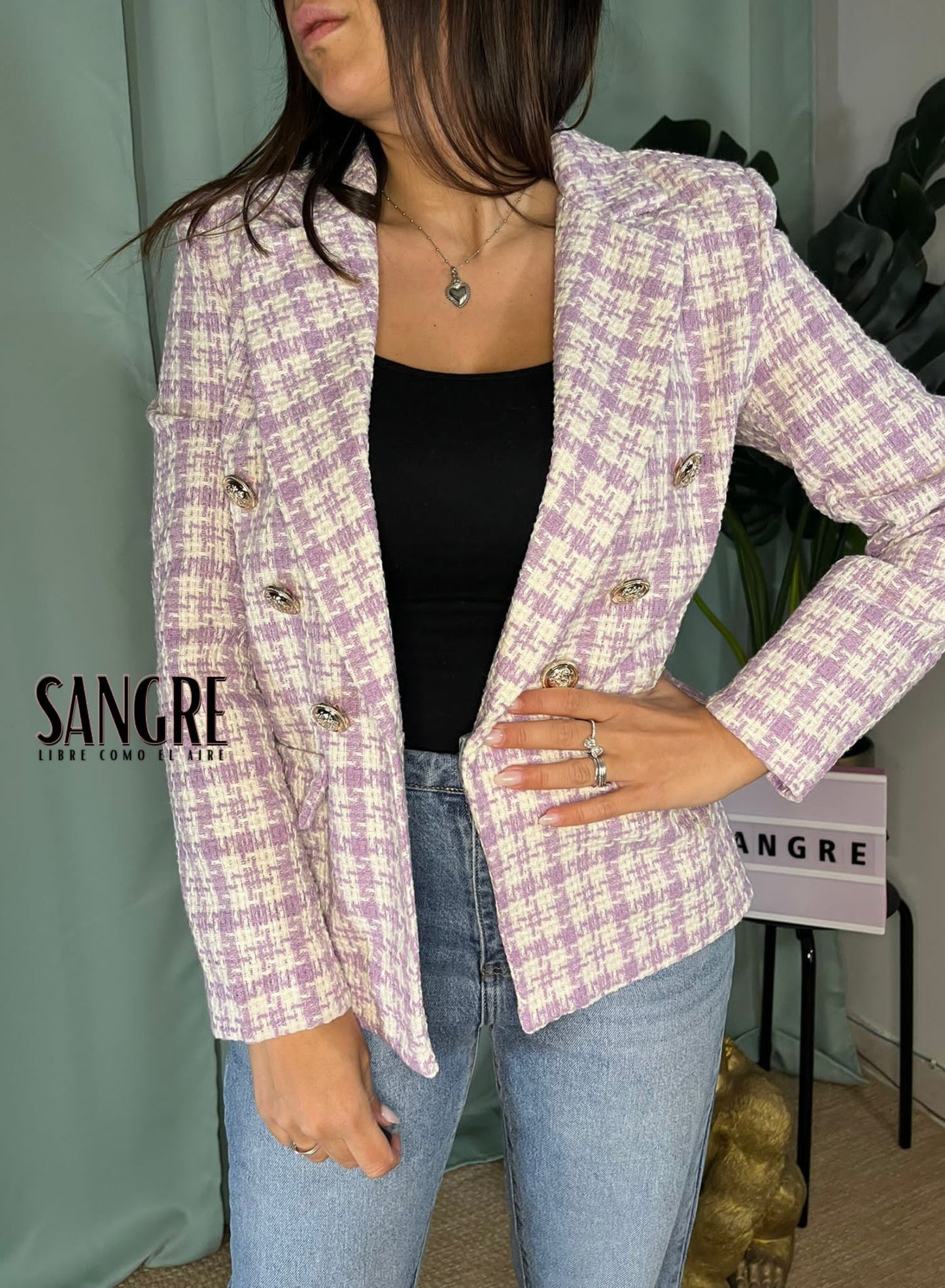 GIACCA PIED DE POULE NEW COLLECTION
