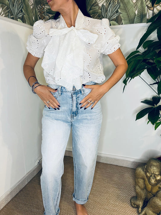 CAMICIA IN PIZZO SANGALLO new collection